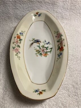 Heinrich & Co Selb Bavaria Songbird Celery Dish